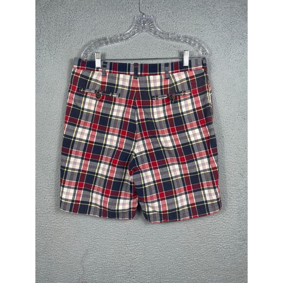 Lands' End Mens Size 34 Plaid Shorts - Picture 2 of 9